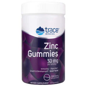 Trace Minerals Zinc Gummies – cinko papildai guminukų formoje, 60 vnt. pakuotė. Trace Minerals Zinc Gummies – cinko papildai guminukų formoje, 60 vnt. pakuotė.