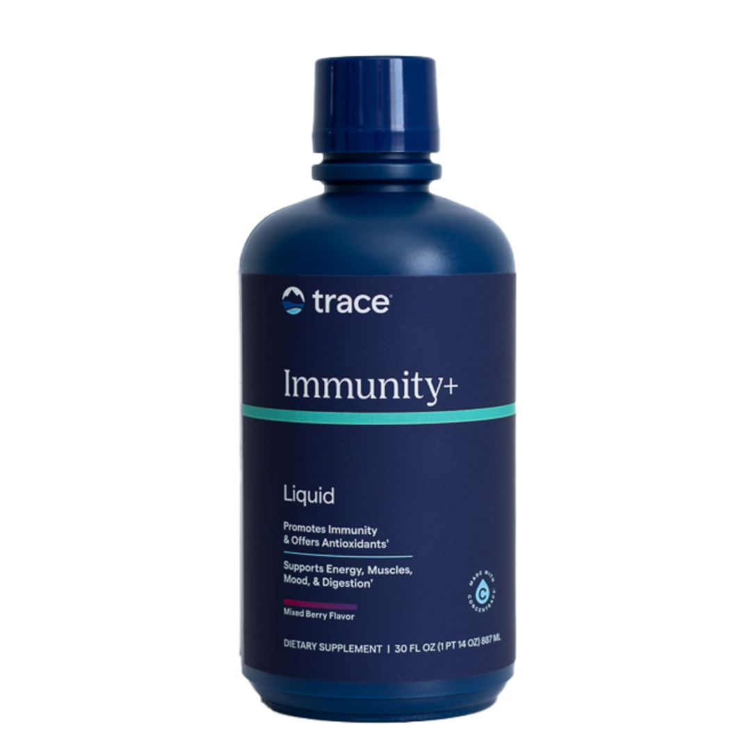 Liquid Immunity+ Trace Minerals skysti maisto papildai imunitetui stiprinti - 887 ml pakuotė