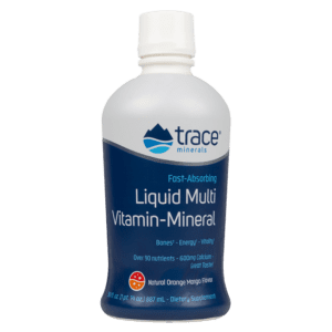 Trace Minerals skystas vitaminų ir mineralų kompleksas – apelsinų ir mangų skonio 887 ml pakuotė Trace Minerals skystas vitaminų ir mineralų kompleksas - apelsinų ir mangų skonio 887 ml pakuotė