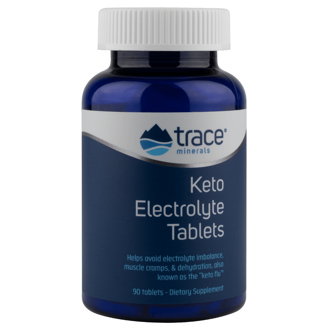 Trace Minerals Keto elektrolitų tabletės (keto elektrolitai) - 30 kapsulių