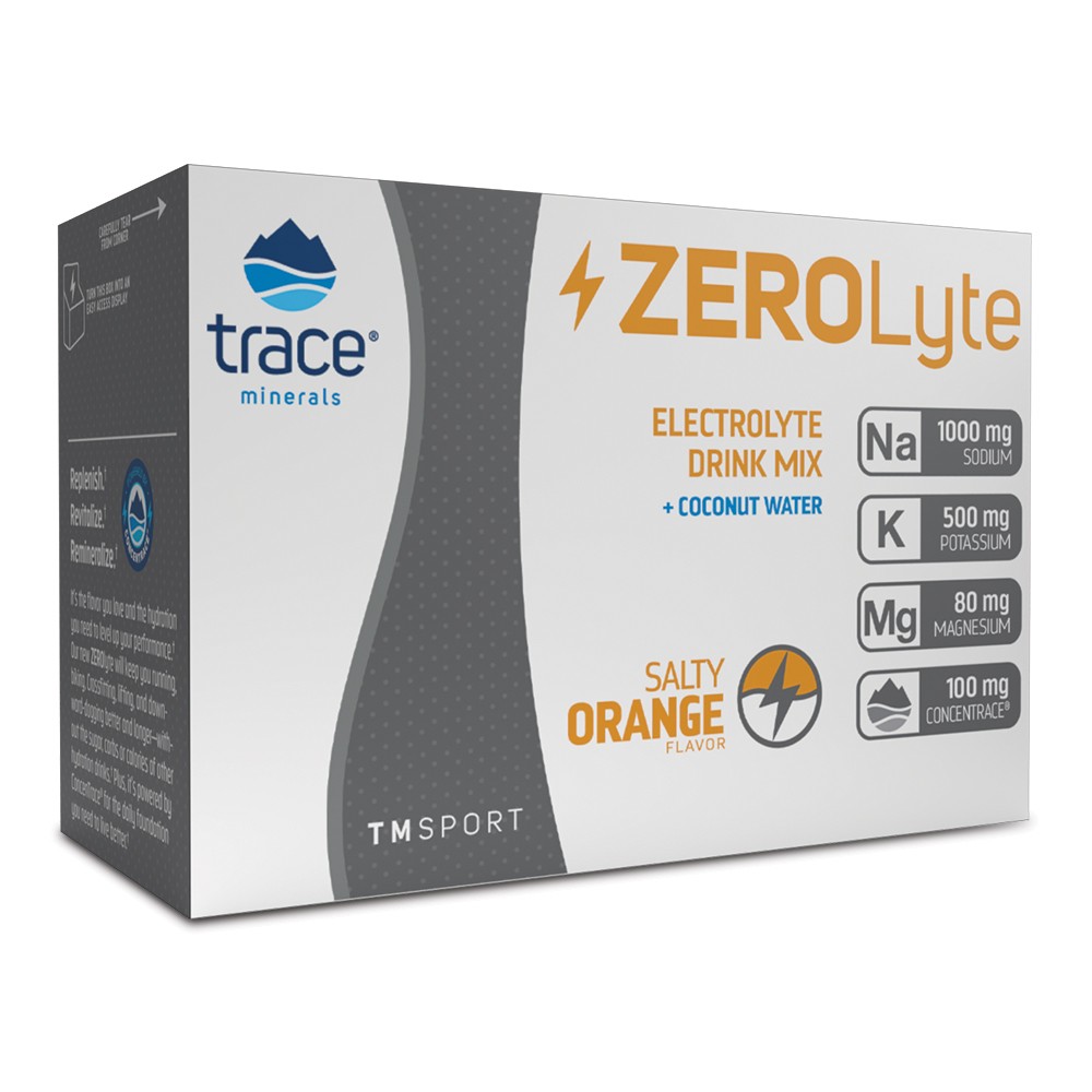 ZeroLyte geriami elektrolitai – apelsinų skonio milteliai su magniu, kaliu ir natriu