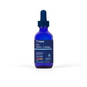 Biotinas ir kolagenas – Trace Minerals skystas papildas su mineralais Biotinas ir kolagenas – Trace Minerals skystas papildas su mineralais
