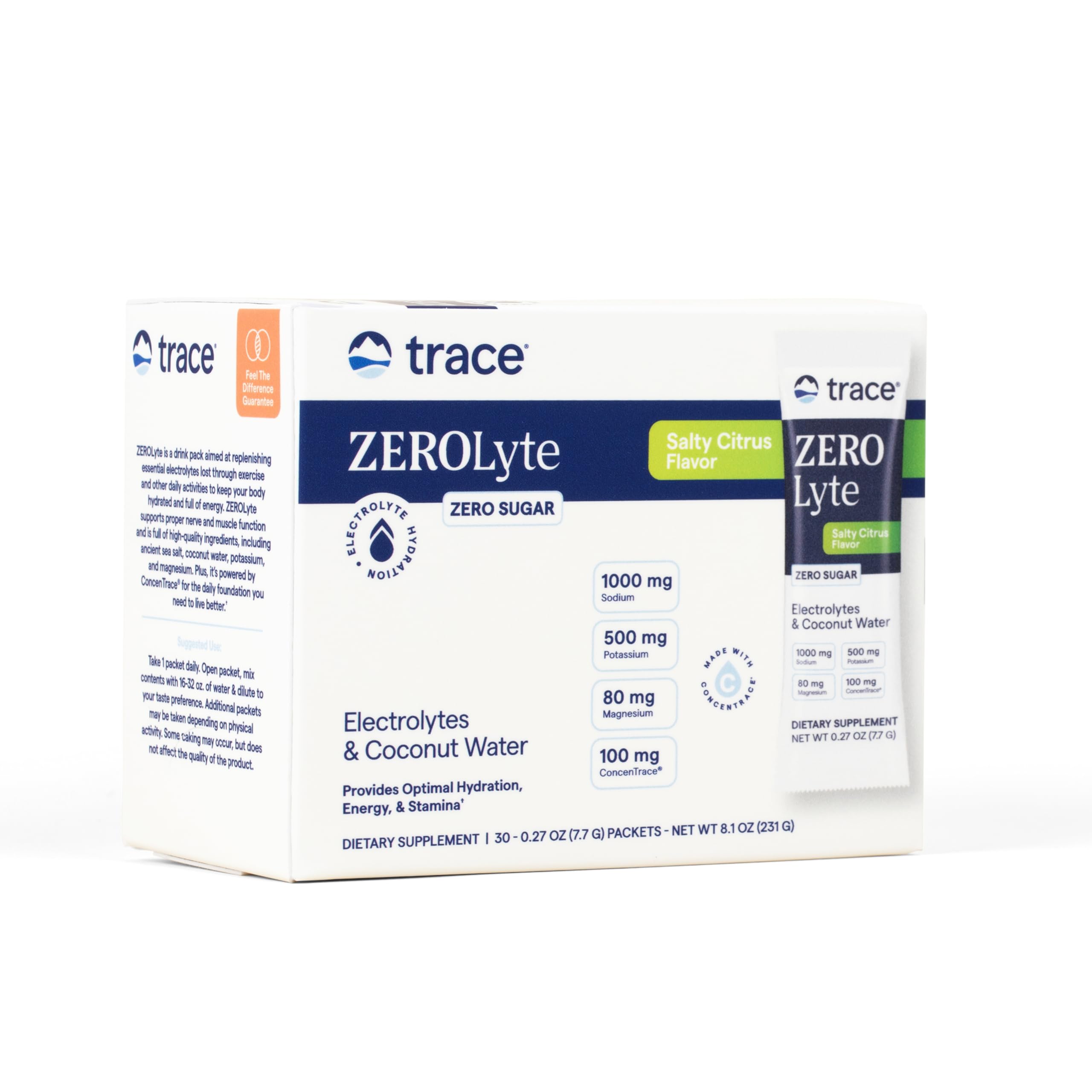 ZeroLyte elektrolitai citrinų skonio